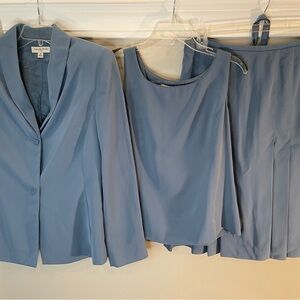 Amanda Smith Light Blue Suit Set
